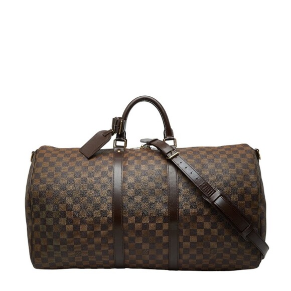 LOUIS VUITTON Brown Damier Leather Shoulder Bag